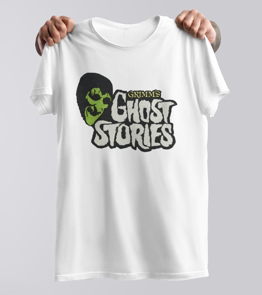 Grimm's Ghost Stories Spooky Horror Green Face T-Shirt
