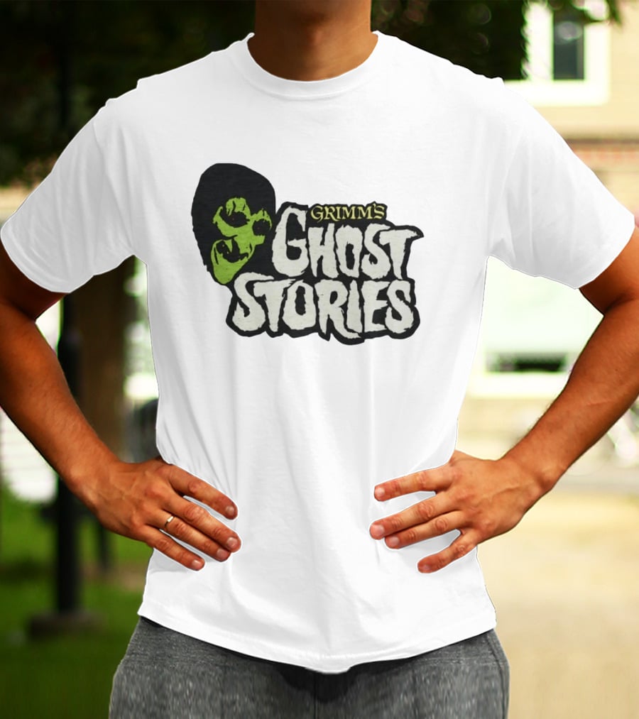 Grimm's Ghost Stories Spooky Horror Green Face T-Shirt