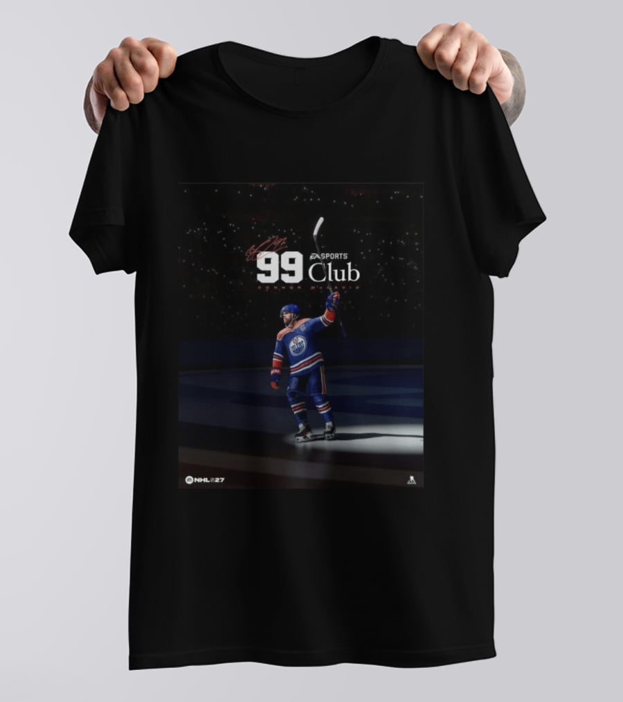 Connor McDavid 99 Club EA SPORTS NHL 27 T-Shirt
