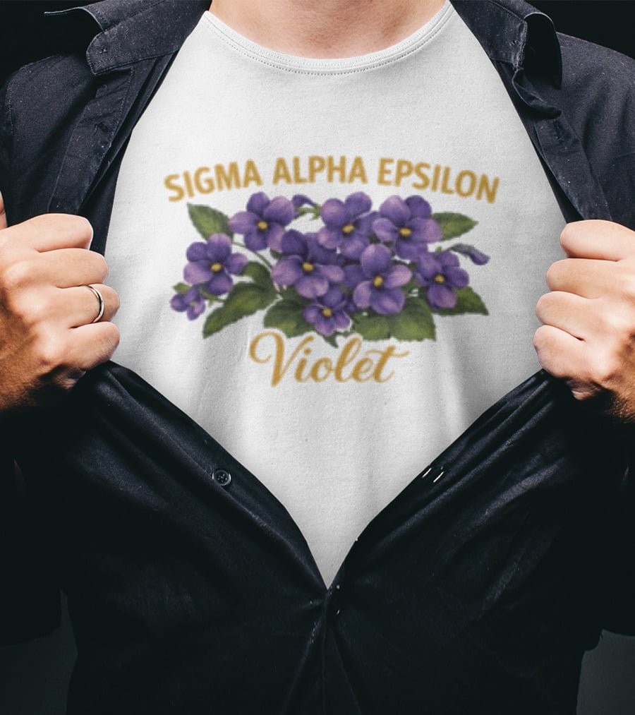 Sigma Alpha Epsilon Violet Sae Store Sae Sweetheart T-Shirt