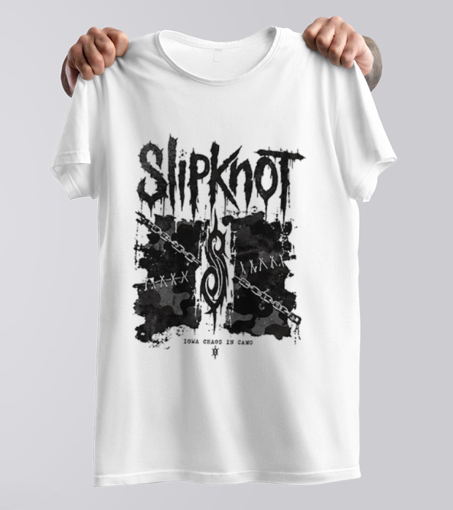 Slipknot Chaos Stitched Into Every Scar Official Merchandise T-Shirt