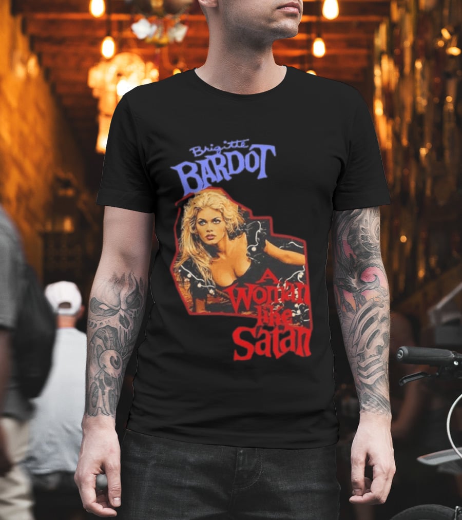Brigitte Bardot A Woman Like Satan T-Shirt
