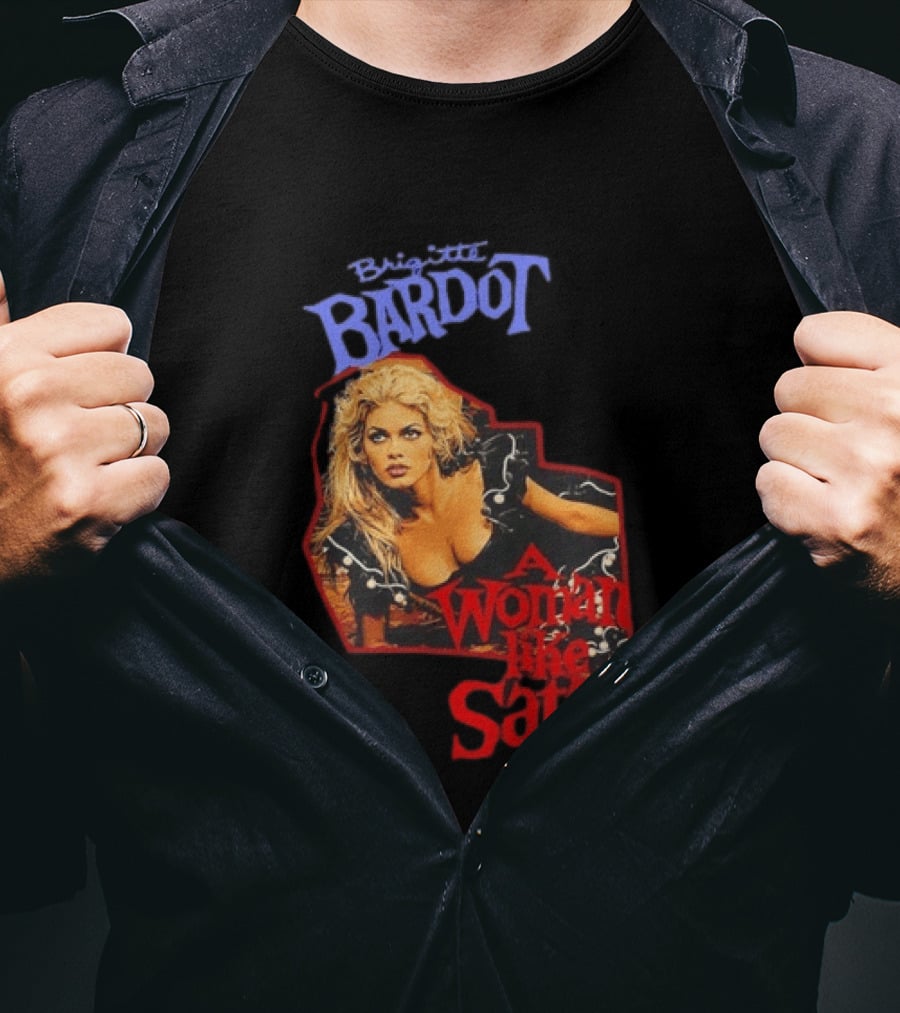 Brigitte Bardot A Woman Like Satan T-Shirt
