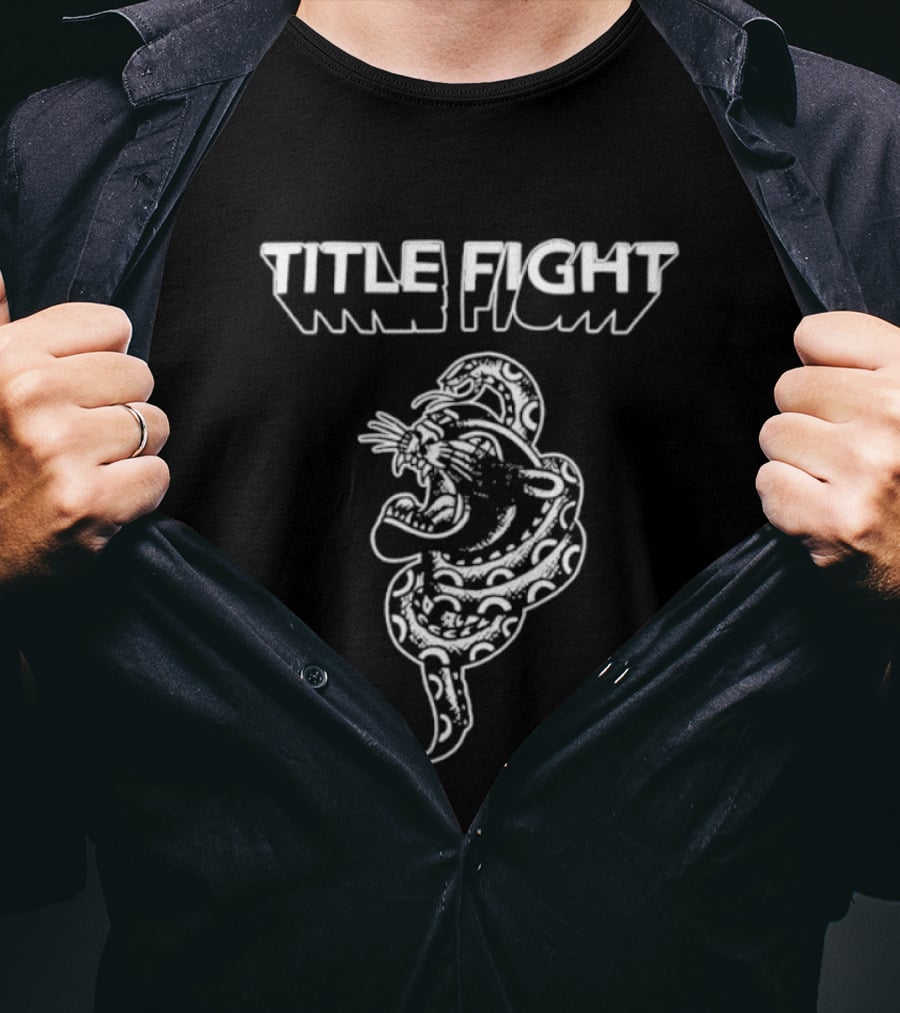 Title Fight Panther Snake Band T-Shirt