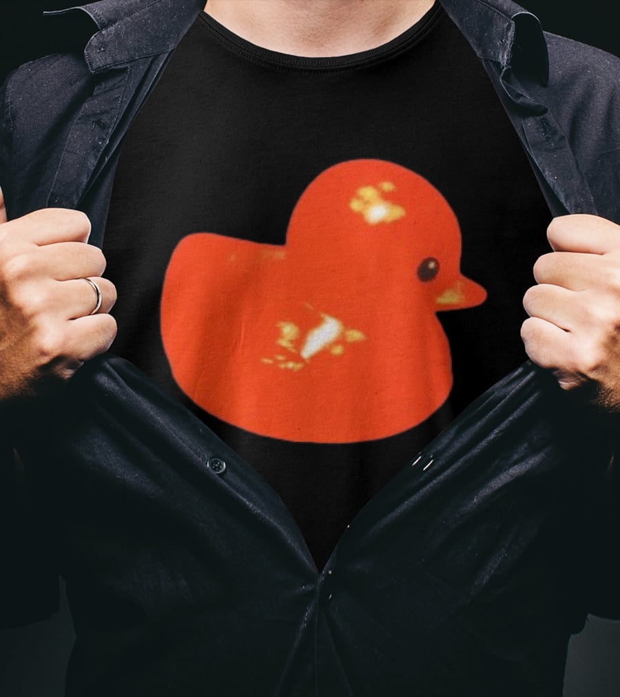 Malcolm Todd Store Bright Orange Duck T-Shirt
