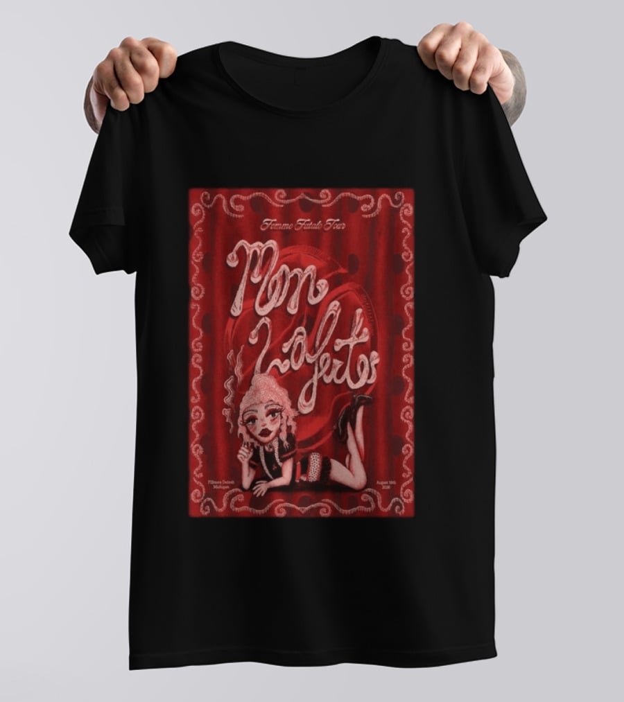 Mon Laferte Femme Fatale Tour Fillmore Detroit August 16 2026 T-Shirt