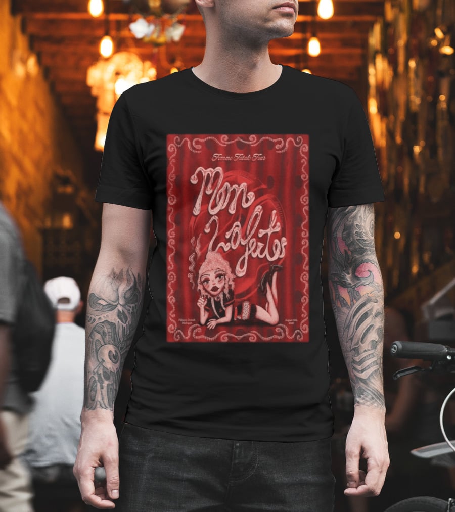 Mon Laferte Femme Fatale Tour Fillmore Detroit August 16 2026 T-Shirt
