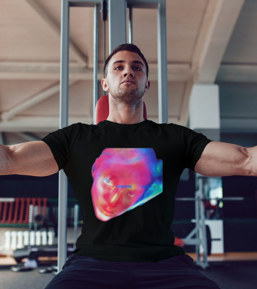 Fontaines D.C. Dopamine Chamber Album Cover Art Face T-Shirt