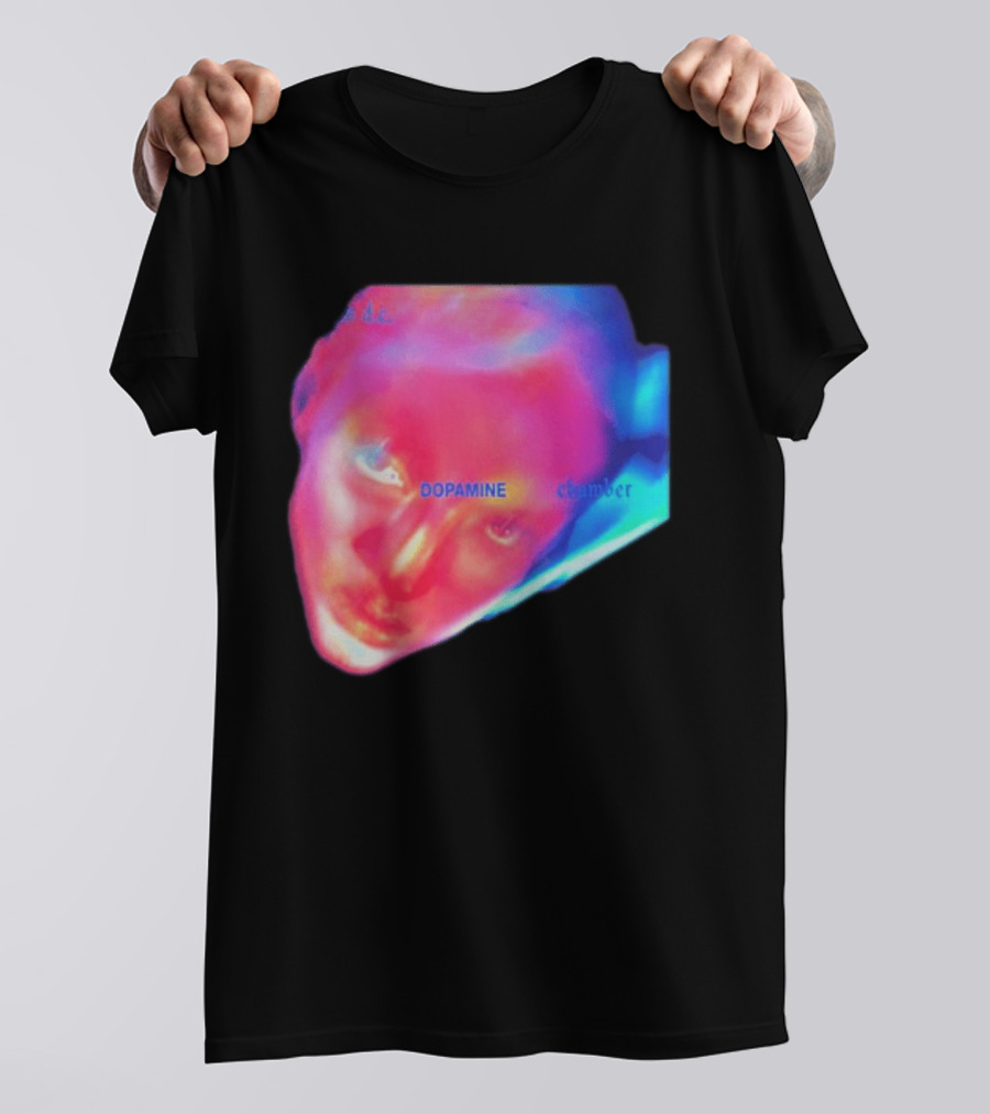 Fontaines D.C. Dopamine Chamber Album Cover Art Face T-Shirt