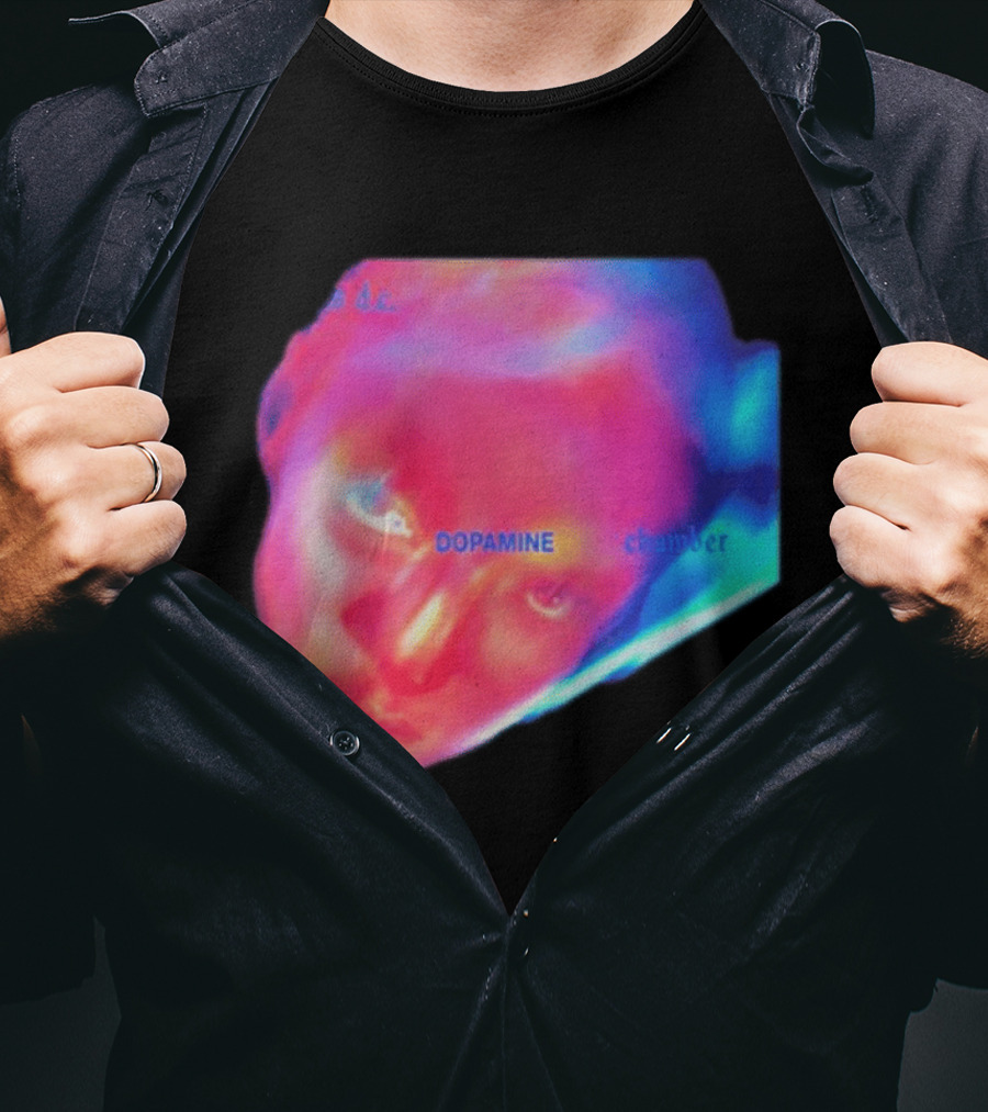 Fontaines D.C. Dopamine Chamber Album Cover Art Face T-Shirt