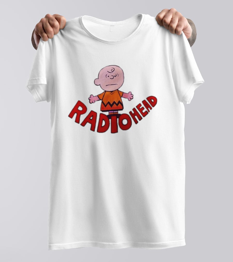 Charlie Brown Radiohead Peanuts Alternative Rock Mashup T-Shirt