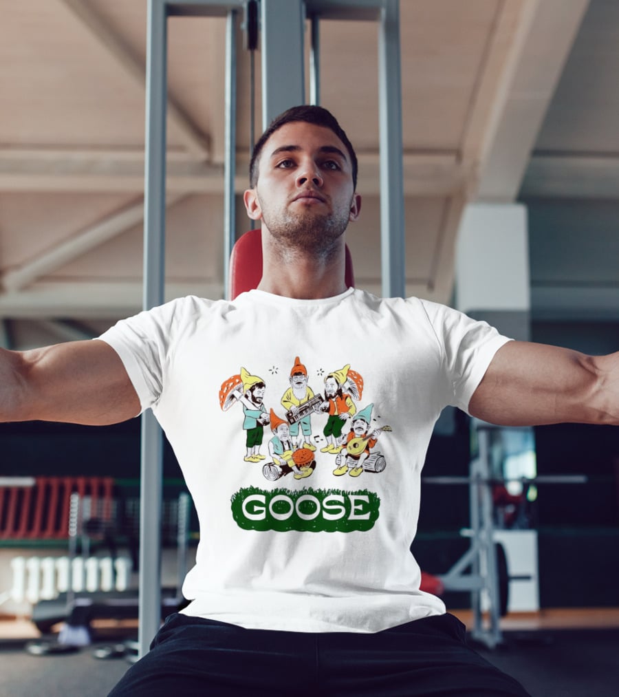Goose Band Garden Gnome Music Festival Indie Rock T-Shirt