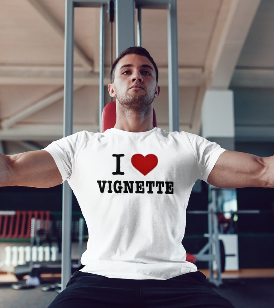 I Heart Vignette Love T-Shirt
