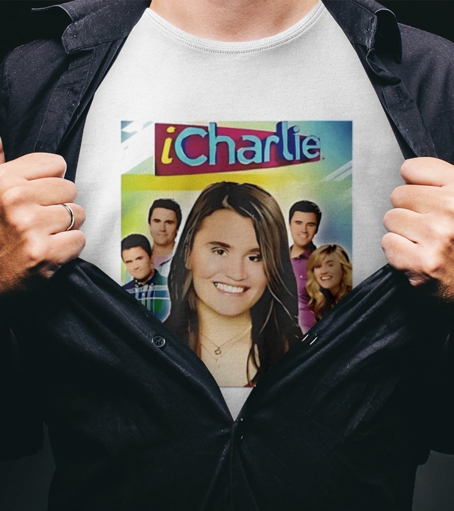 ICharlie Pop Culture Cast Television Show Iconic Faces T-Shirt