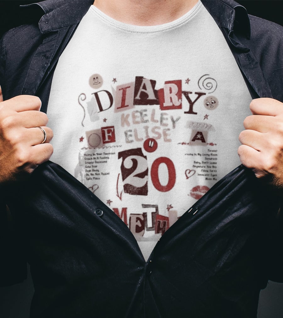Diary Keeley Elise Oh A 20 Something T-Shirt
