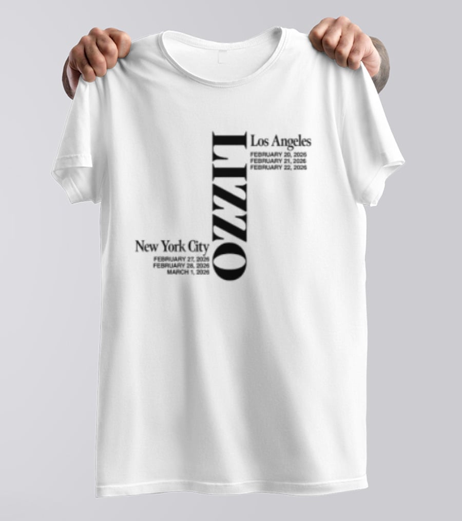 Lizzo Live Double Feature New York City Blue Note T-Shirt