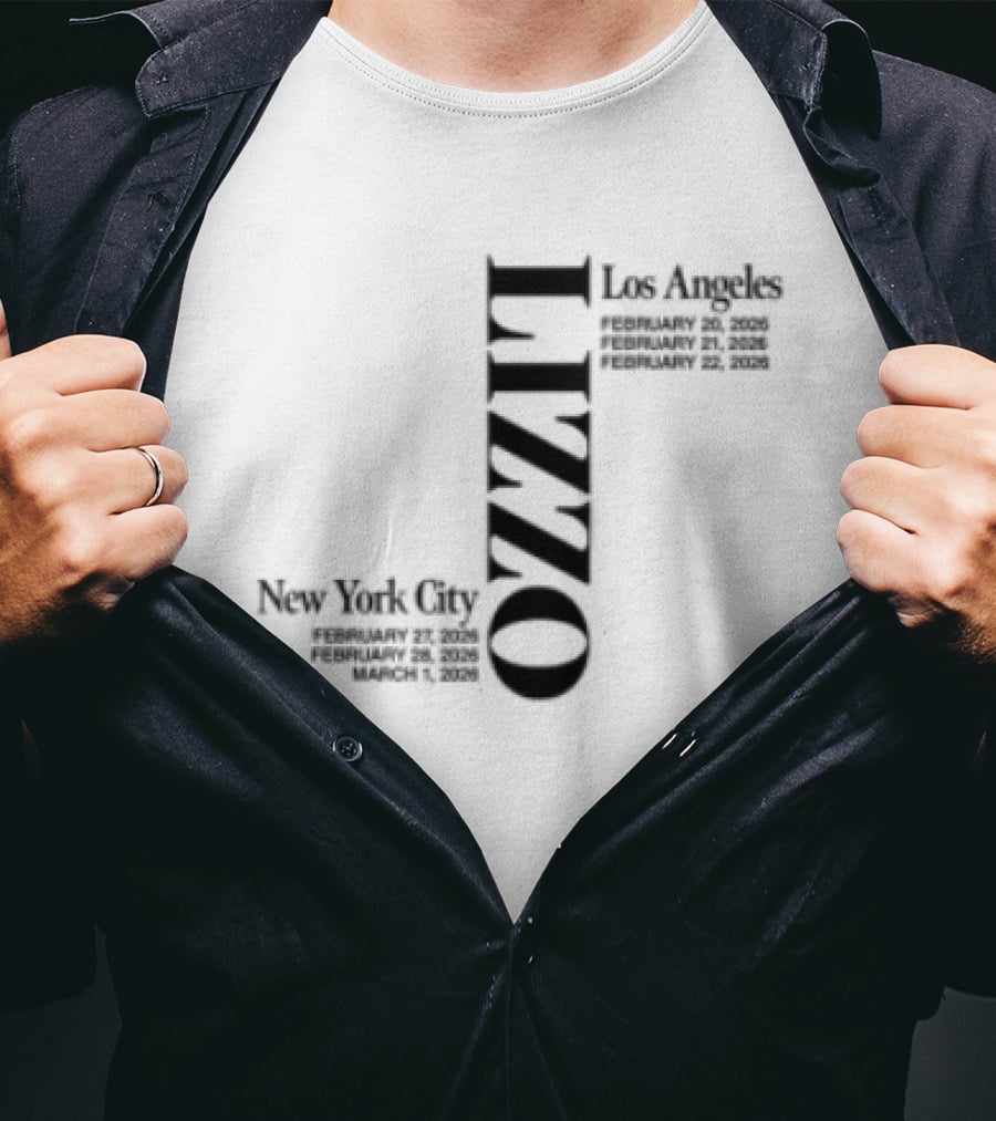 Lizzo Live Double Feature New York City Blue Note T-Shirt
