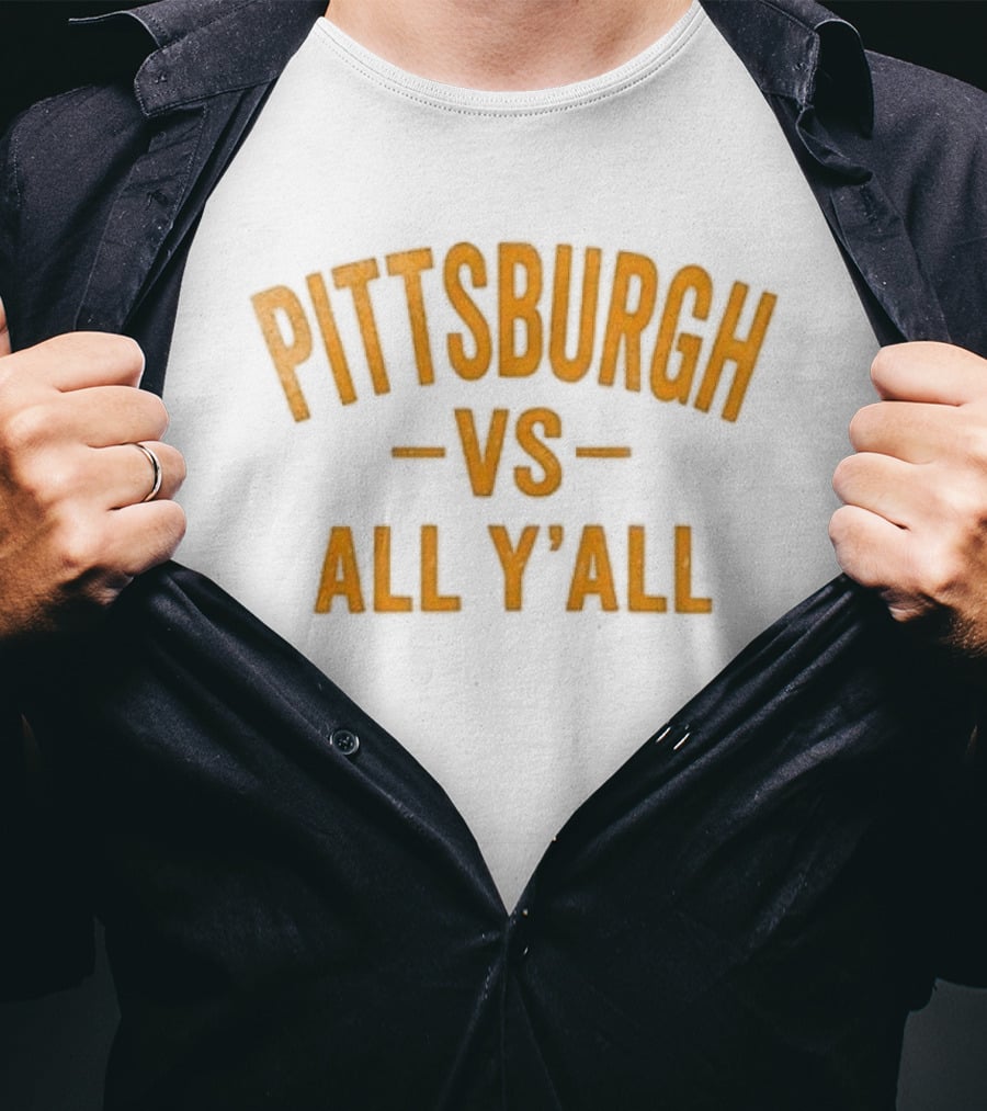 Pittsburgh Steelers Vs All Y'all Patriot Day Flag T-Shirt