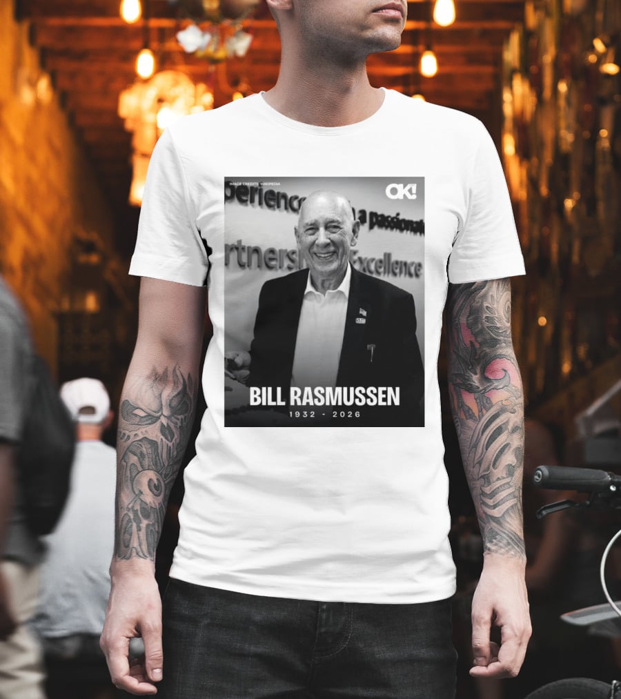 Rip Bill Rasmussen 1932 2026 Partnership Excellence Image Credits Wikipedia T-Shirt
