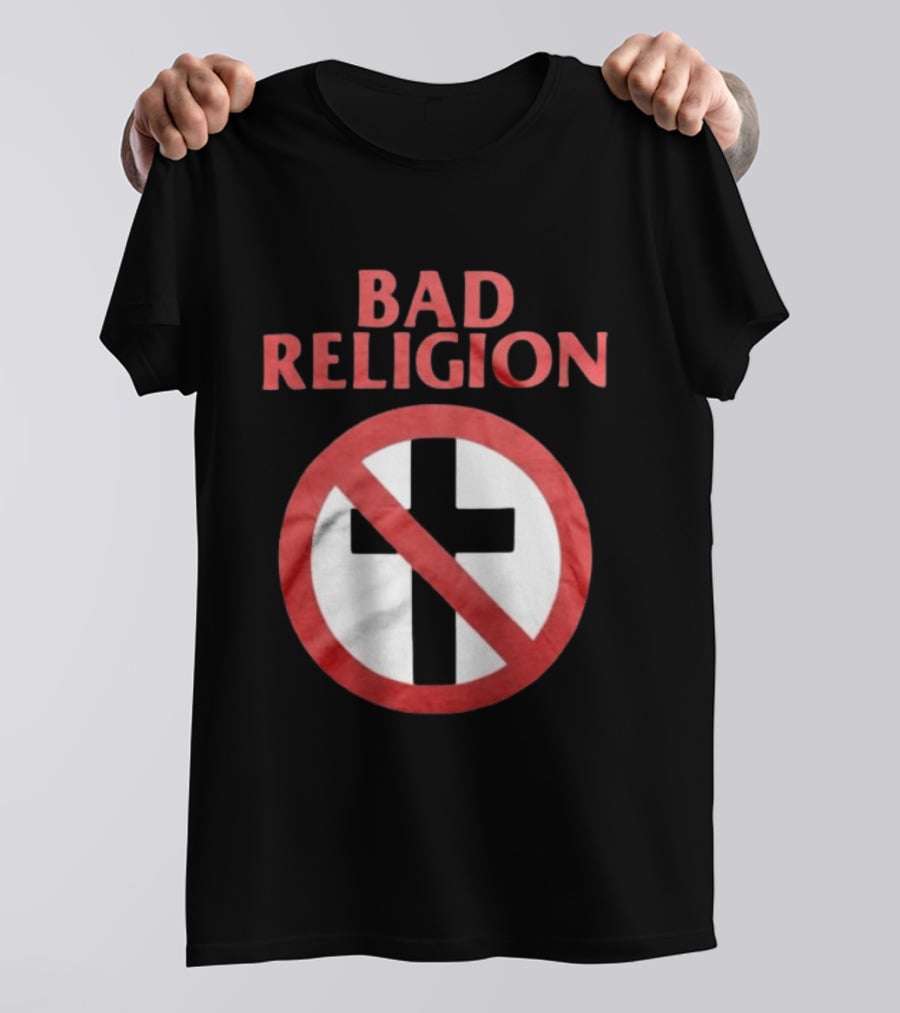 Bad Religion Crossbuster Black T-Shirt