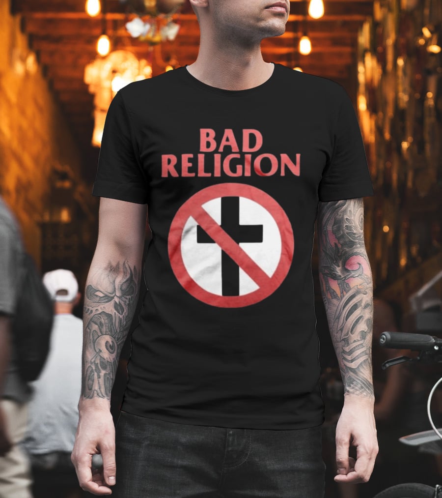 Bad Religion Crossbuster Black T-Shirt