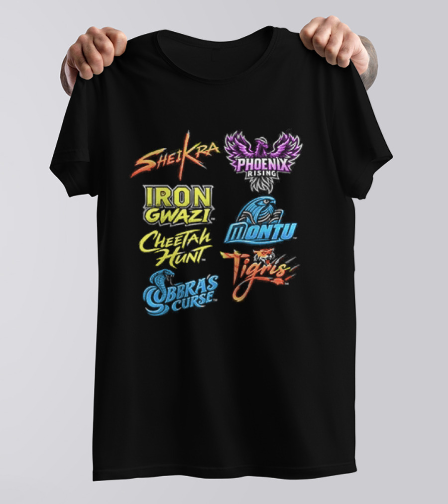 National Roller Day Busch Gardens Tampa SheiKra Iron Gwazi Montu Kumba Cheetah Hunt Tigris Cobra's Curse T-Shirt
