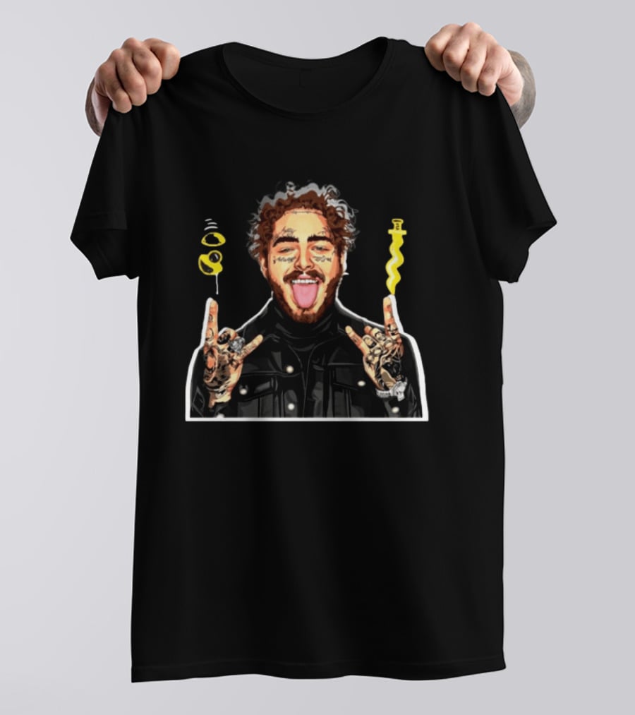 Nomad Clothing Store Sunflower Acid Wash Oversized Iconic Musician Fan T-Shirt