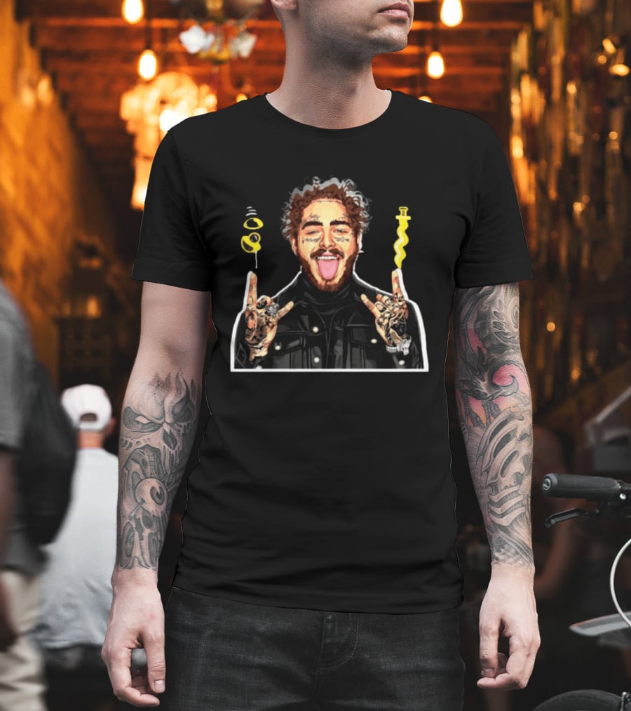 Nomad Clothing Store Sunflower Acid Wash Oversized Iconic Musician Fan T-Shirt