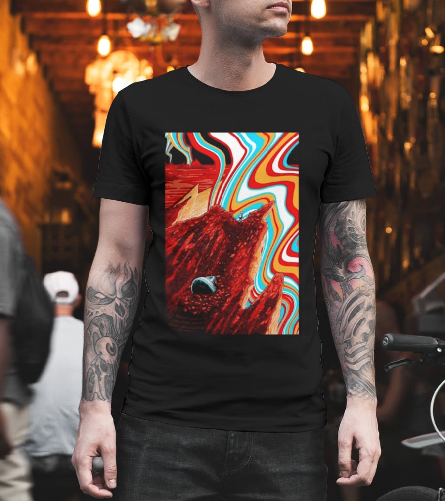 Gov't Mule Salt Lake City 2026 Psychedelic Mountain Landscape T-Shirt