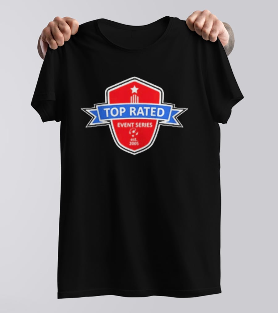 Top Rated Event Series Est. 2005 Star Shield T-Shirt