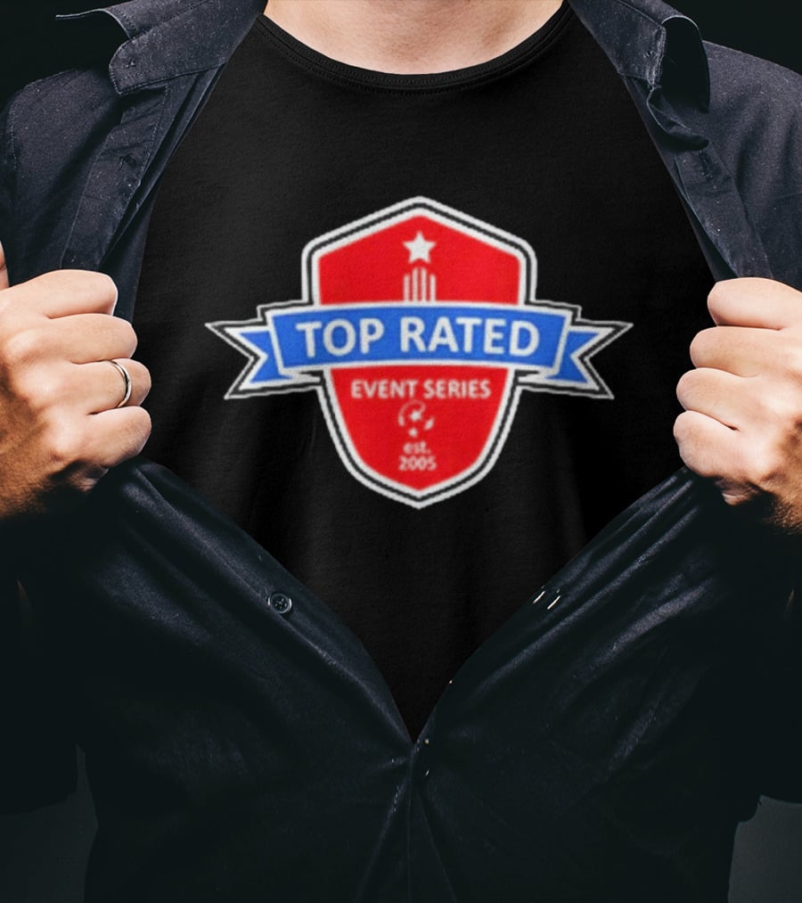 Top Rated Event Series Est. 2005 Star Shield T-Shirt