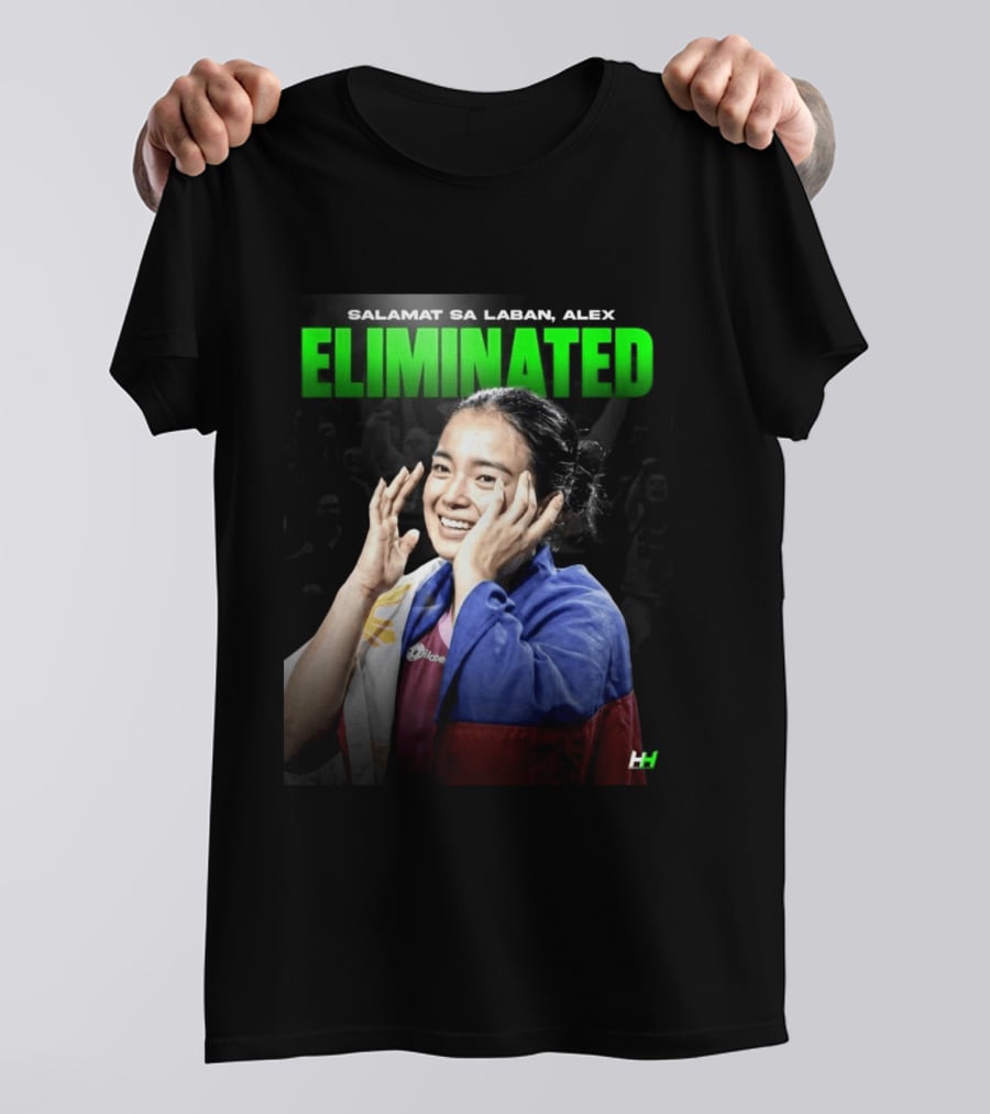 Salamat Sa Laban Alex Eala Eliminated T-Shirt