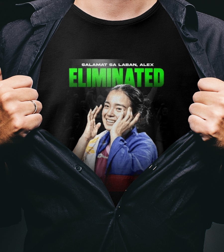 Salamat Sa Laban Alex Eala Eliminated T-Shirt