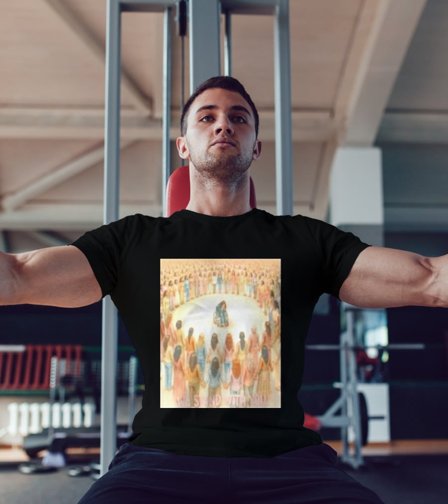 We Stand With You Lindsay Clancy Supportive Circle Of Unity T-Shirt