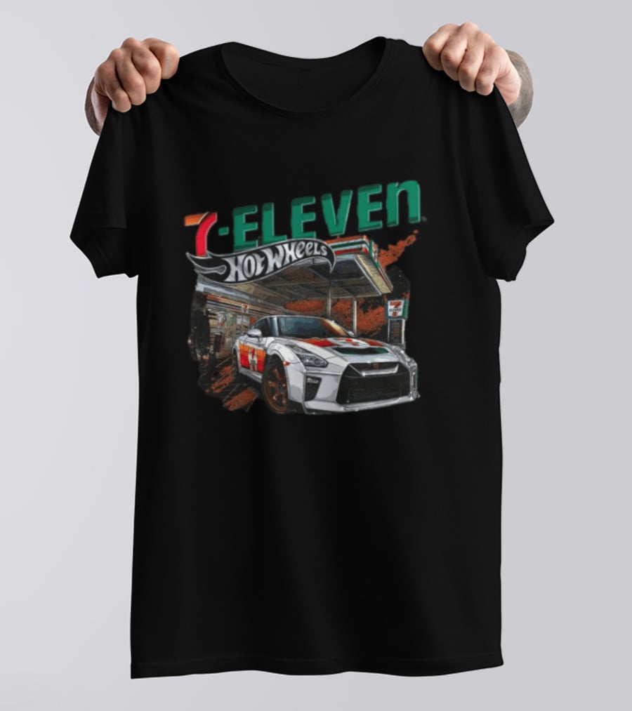7 Eleven Hot Wheels GT R At 7Collection Store T-Shirt