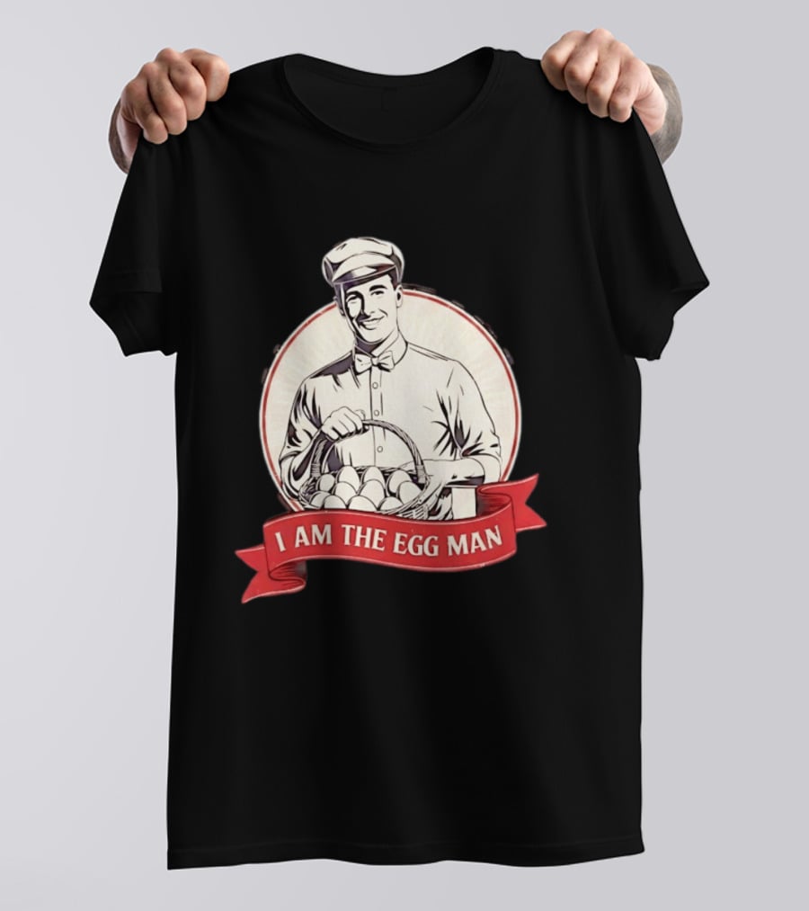 I Am The Egg Man Vintage Style Lyrics Reference T-Shirt