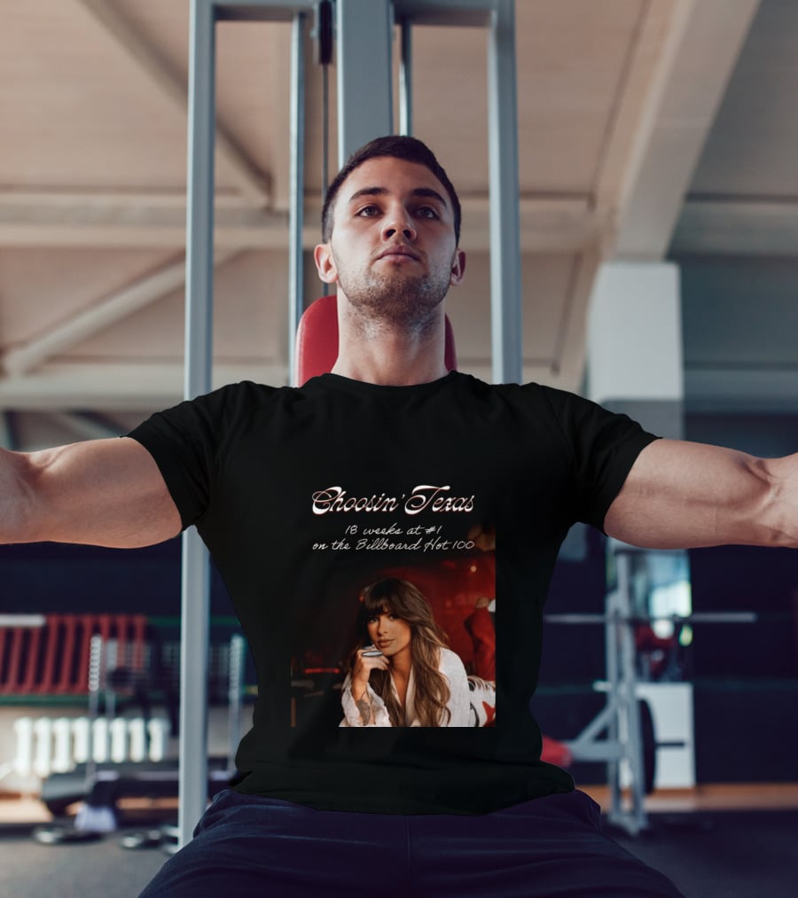 Choosin' Texas 18 Weeks At #1 On The Billboard Hot 100 T-Shirt