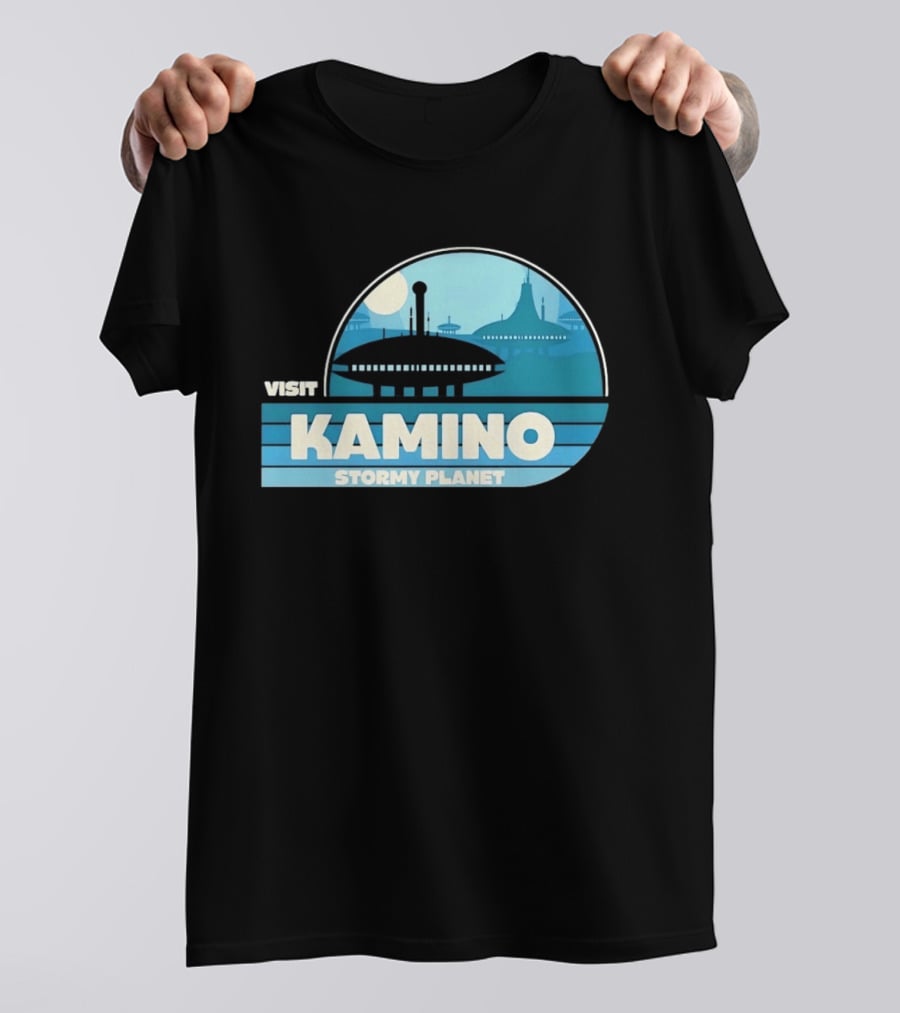 Visit Kamino Stormy Planet Star Wars Sci Fi T-Shirt