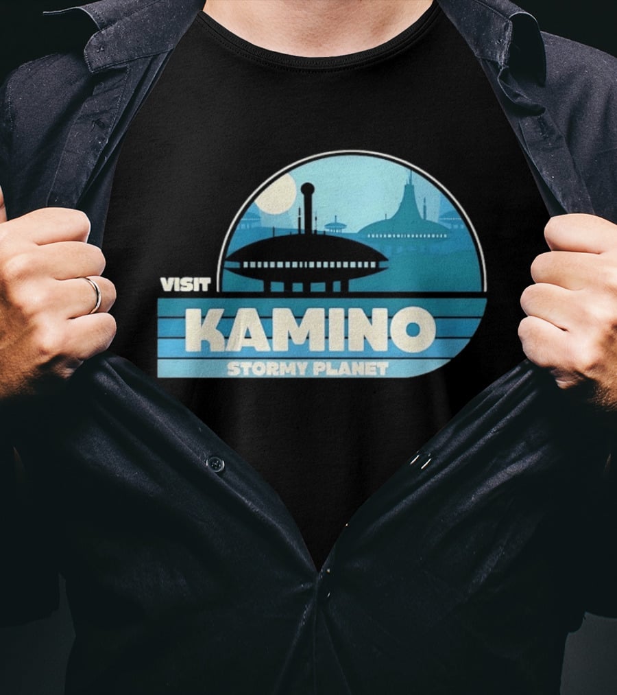 Visit Kamino Stormy Planet Star Wars Sci Fi T-Shirt
