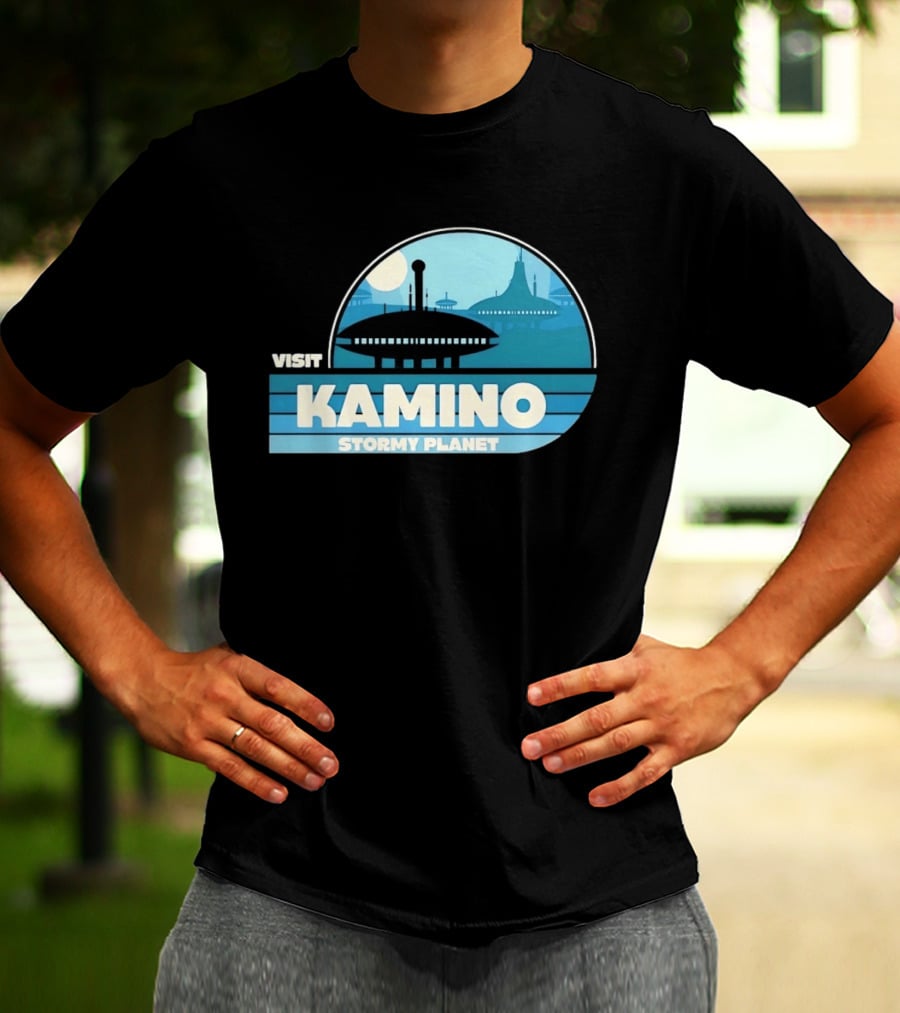 Visit Kamino Stormy Planet Star Wars Sci Fi T-Shirt
