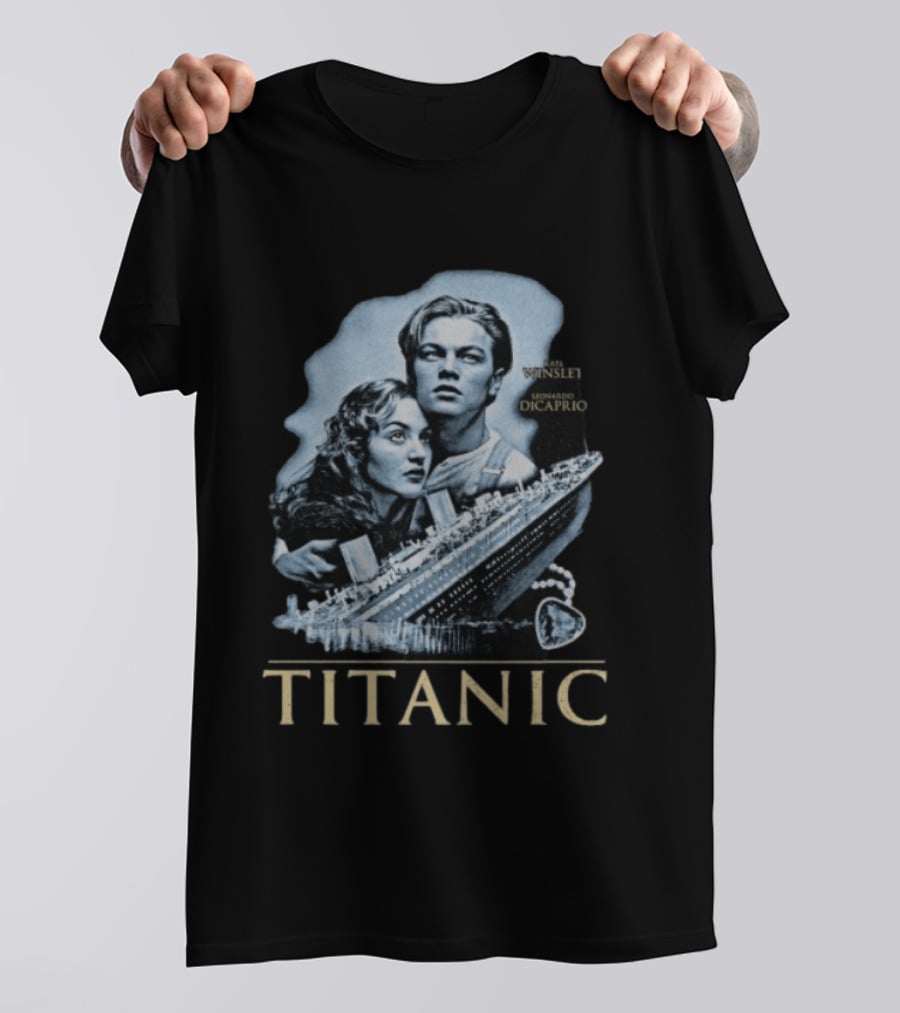Titanic Kate Winslet Leonardo DiCaprio From The Void Store T-Shirt