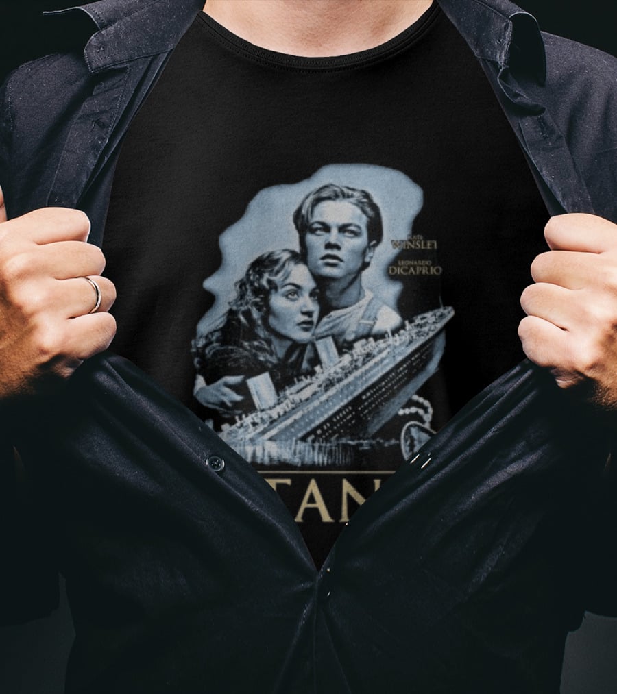 Titanic Kate Winslet Leonardo DiCaprio From The Void Store T-Shirt