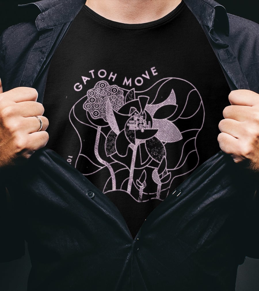 Gatoh Move 10th Anniversary Floral T-Shirt