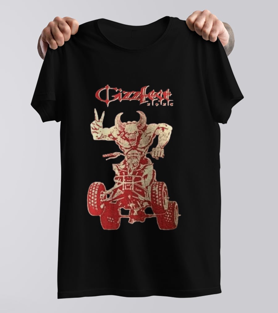 Gizzless Howling Horde Of Demons Quad Rider Demon T-Shirt