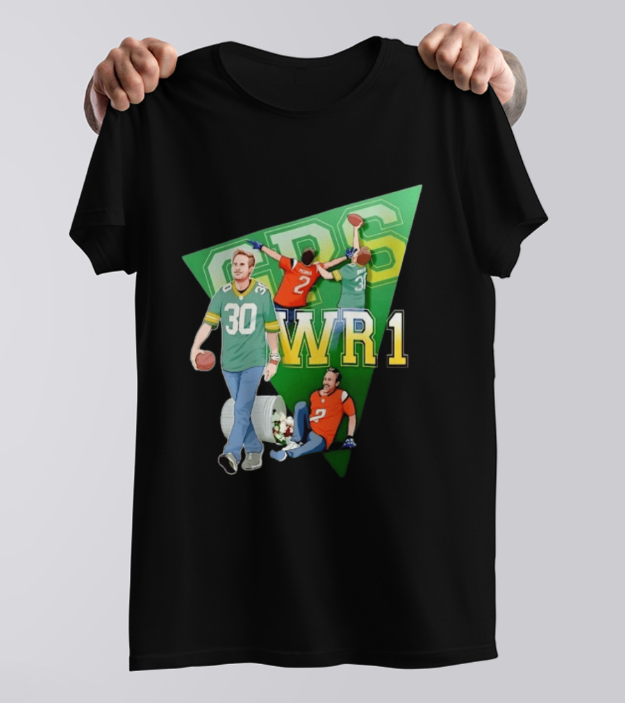 GPS WR1 Perna Grisset Football 30 Jersey Catch Sports T-Shirt