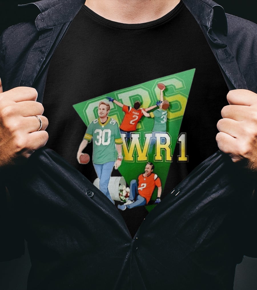 GPS WR1 Perna Grisset Football 30 Jersey Catch Sports T-Shirt