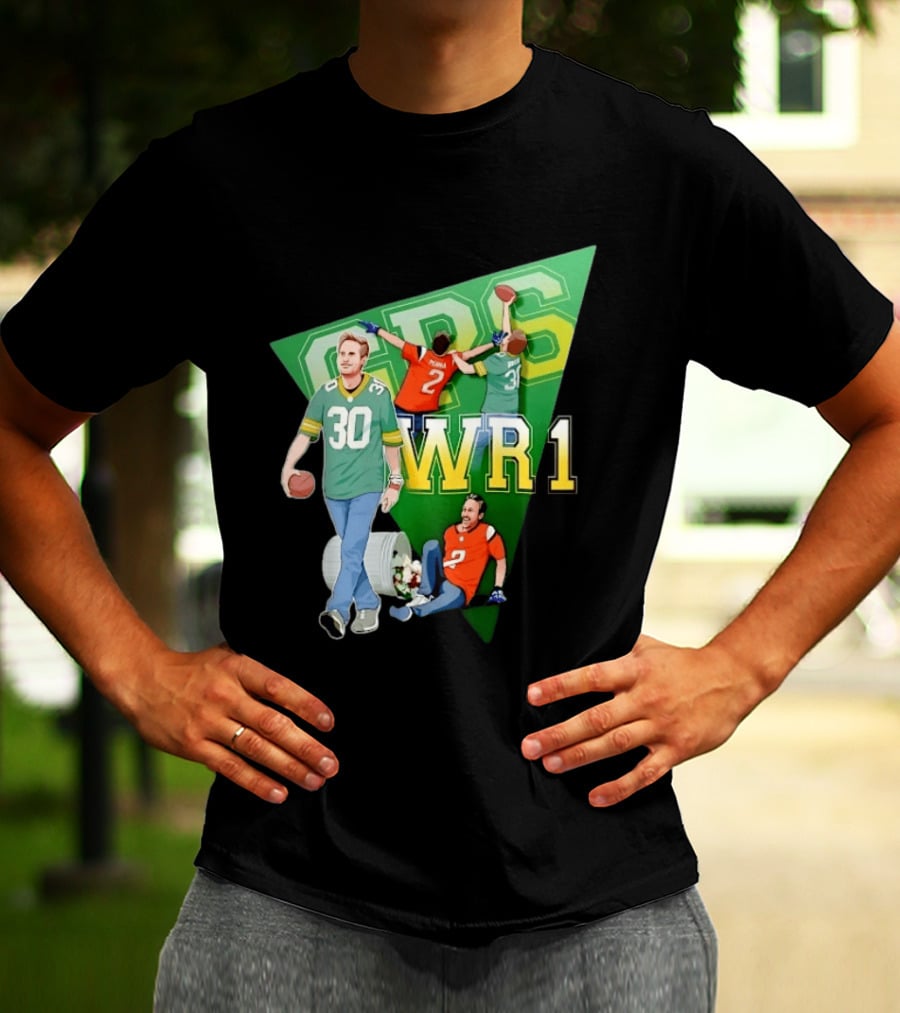 GPS WR1 Perna Grisset Football 30 Jersey Catch Sports T-Shirt
