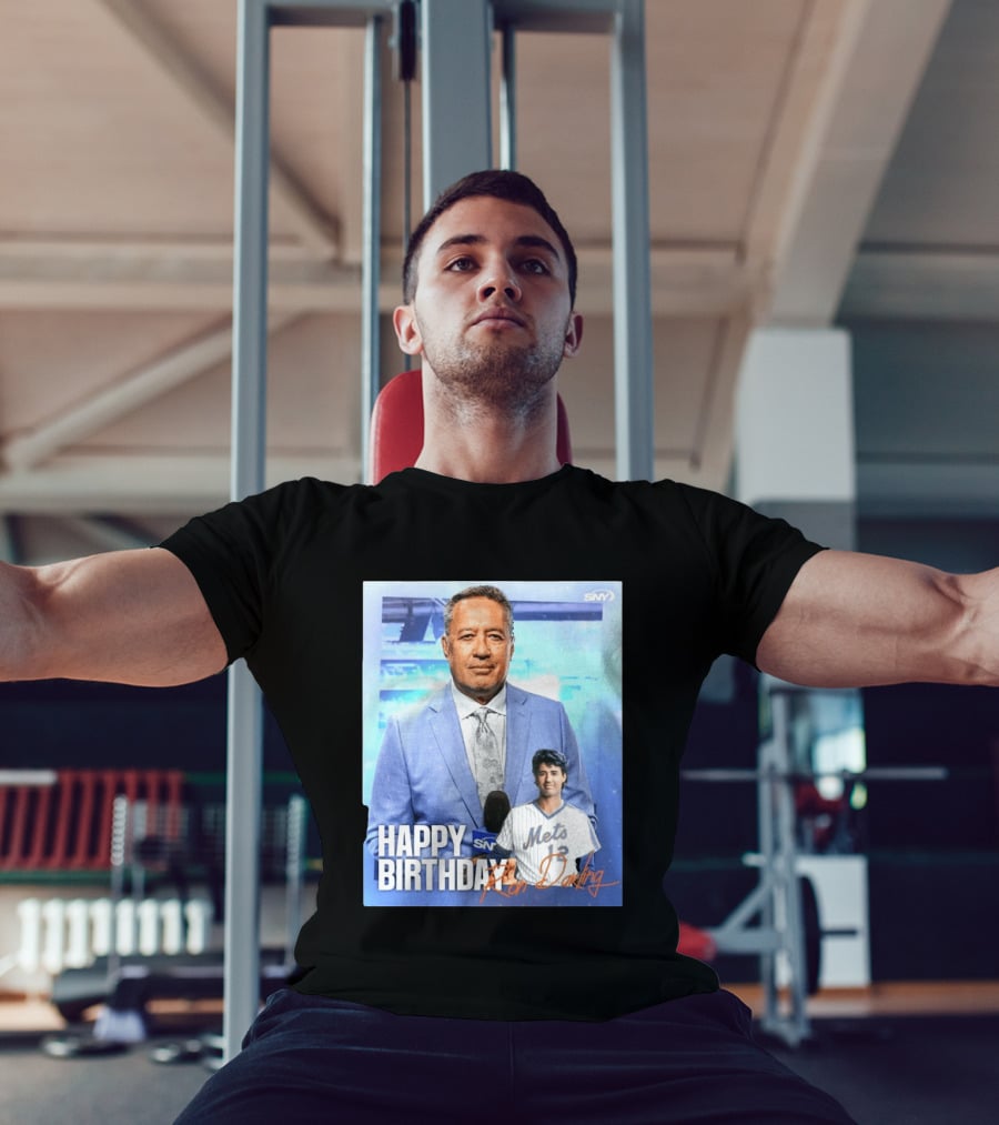 Happy Birthday Ron Darling SNY Mets Celebration T-Shirt