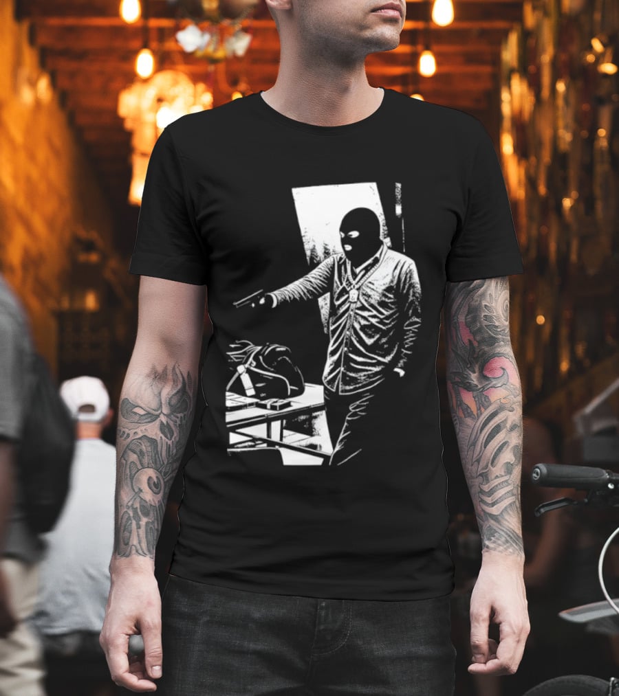 Notorious BIG Biggie Smalls Ski Mask Heist T-Shirt