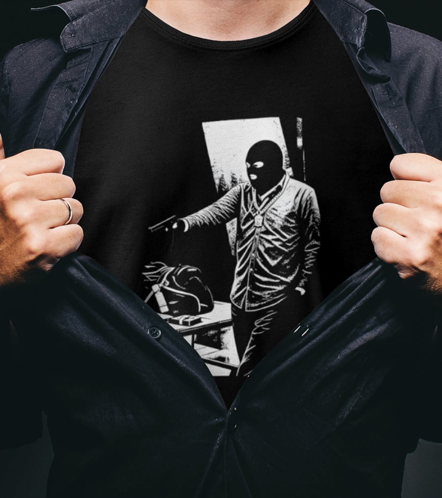 Notorious BIG Biggie Smalls Ski Mask Heist T-Shirt